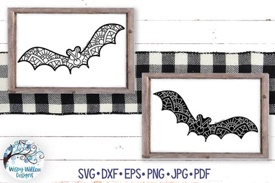 Bat Mandala SVG SVG Wispy Willow Designs 