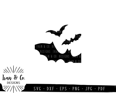 Bat Pattern SVG Files | Halloween SVG (829664921) SVG Ivan & Co. Designs 