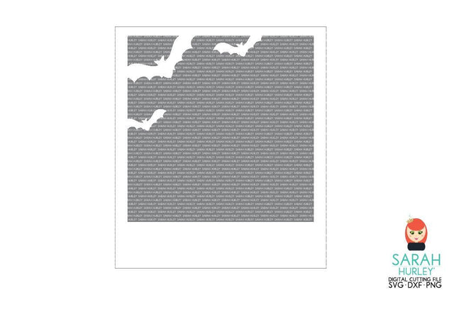 Bat Polaroid SVG Sarah Hurley 