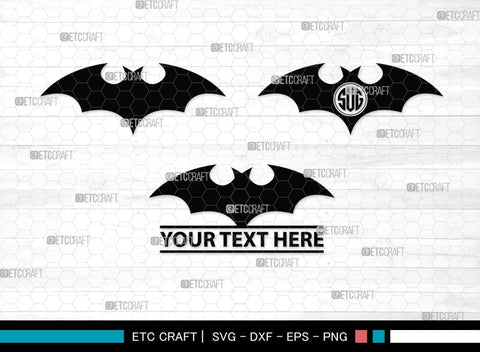 Bat Silhouette, Bat SVG, Flying Bats Svg, Halloween Bat Svg, Spooky Bat Svg, Bat Bundle, SB00225 SVG ETC Craft 