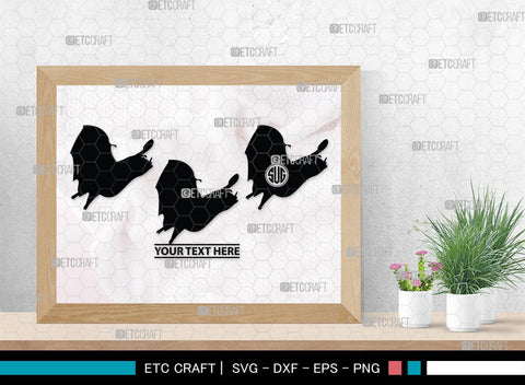 Bat Silhouette, Bat SVG, Flying Bats Svg, Halloween Bat Svg, Spooky Bat Svg, Bat Bundle, SB00225 SVG ETC Craft 