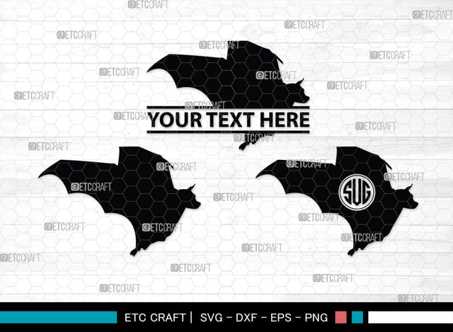 Bat Silhouette, Bat SVG, Flying Bats Svg, Halloween Bat Svg, Spooky Bat Svg, Bat Bundle, SB00225 SVG ETC Craft 