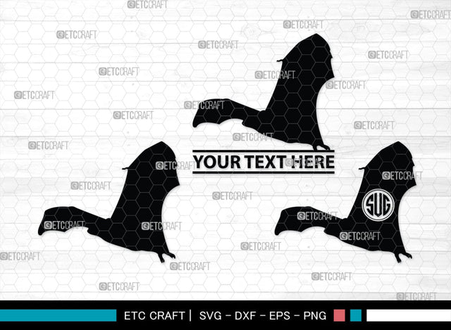 Bat Silhouette, Bat SVG, Flying Bats Svg, Halloween Bat Svg, Spooky Bat Svg, Bat Bundle, SB00225 SVG ETC Craft 