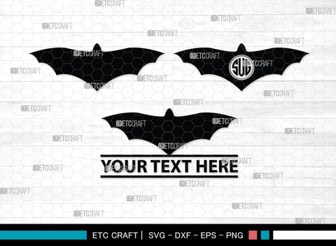Bat Silhouette, Bat SVG, Flying Bats Svg, Halloween Bat Svg, Spooky Bat Svg, Bat Bundle, SB00225 SVG ETC Craft 