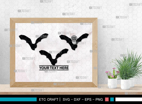 Bat Silhouette, Bat SVG, Flying Bats Svg, Halloween Bat Svg, Spooky Bat Svg, Bat Bundle, SB00225 SVG ETC Craft 