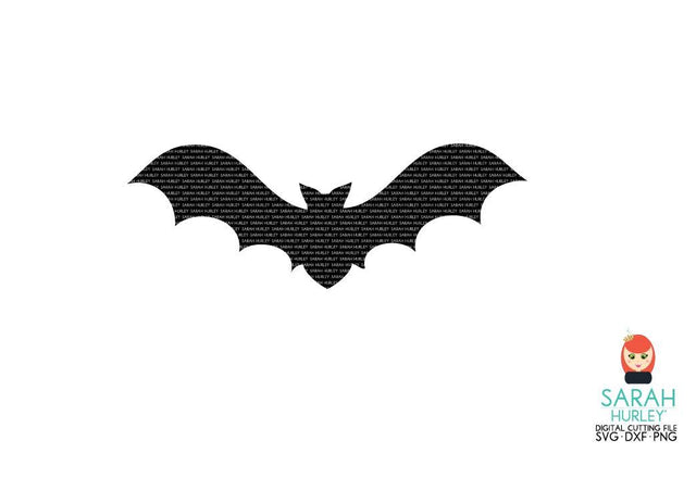 Bat Silhouette SVG Sarah Hurley 
