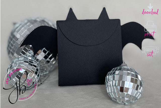 Bat Treat Box SVG l Bat Treat Bags SVG SVG Jen Balding 