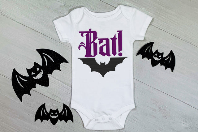 Bat with Gothic Word Embroidery Embroidery/Applique DESIGNS Risa Rocks It 
