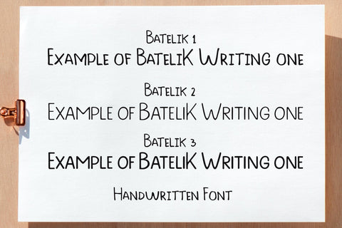 Batelik Font Sulthan studio 