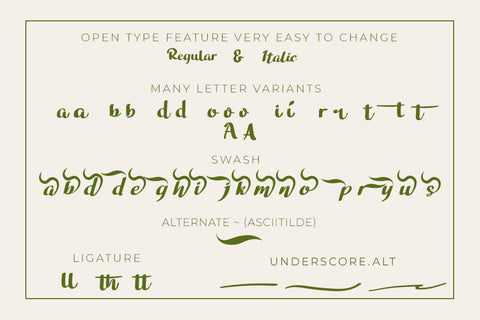 Bathi Font twinletter 