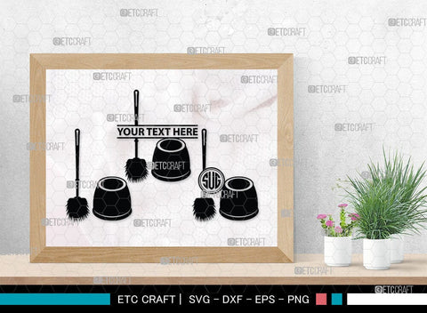 Bathroom Accessories Monogram, Bathroom Accessories Silhouette, Bathroom Accessories SVG, Washroom Accessories Silhouette, Bath Icons Set Svg, SB00063 SVG ETC Craft 