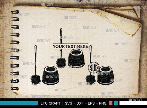 Bathroom Accessories Monogram, Bathroom Accessories Silhouette, Bathroom Accessories SVG, Washroom Accessories Silhouette, Bath Icons Set Svg, SB00063 SVG ETC Craft 