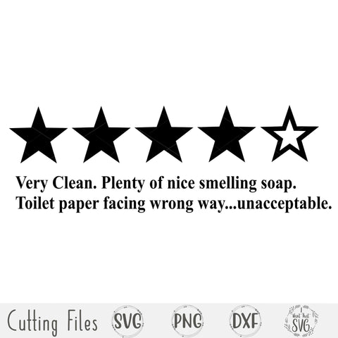 Bathroom Review SVG I Want That SVG 