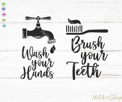 Bathroom Sign Bundle Svg, Funny Bathroom Svg SVG _HelArtShop_ 