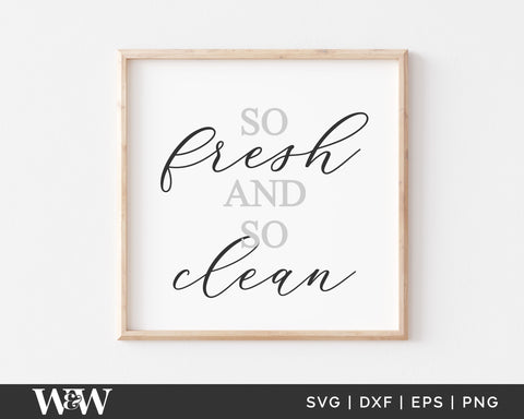 Bathroom Sign SVG Bundle | Farmhouse Bathroom SVG SVG Wood And Walt 
