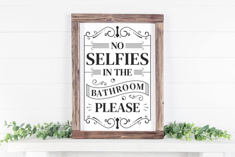 Bathroom Sign SVG Bundle SVG futivesvg 