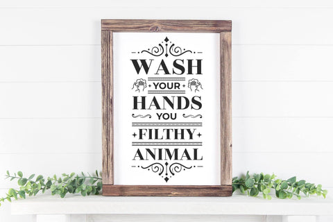 Bathroom Sign SVG Bundle SVG futivesvg 