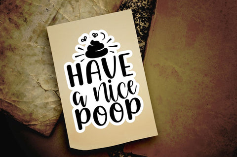 Bathroom Stickers SVG Bundle SVG Designangry 