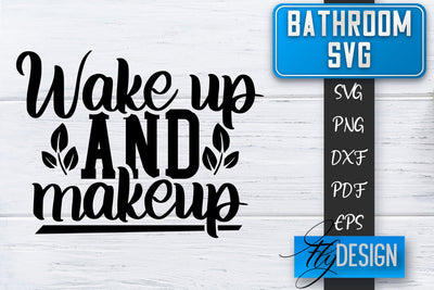 Bathroom SVG | Bathroom Signs | Funny Sayings SVG | Bathroom rules | Cut Files SVG Fly Design 