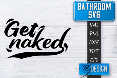 Bathroom SVG | Bathroom Signs | Funny Sayings SVG | Bathroom rules | Cut Files SVG Fly Design 