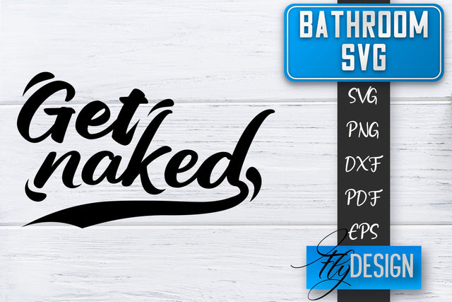 Bathroom SVG | Bathroom Signs | Funny Sayings SVG | Bathroom rules | Cut Files SVG Fly Design 