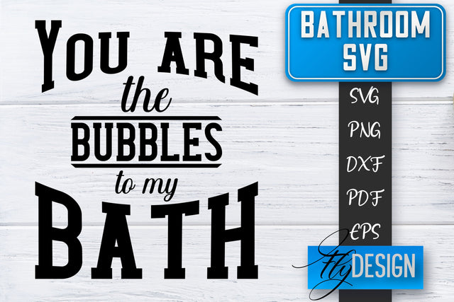 Bathroom SVG | Bathroom Signs | Funny Sayings SVG | Bathroom rules | Cut Files SVG Fly Design 
