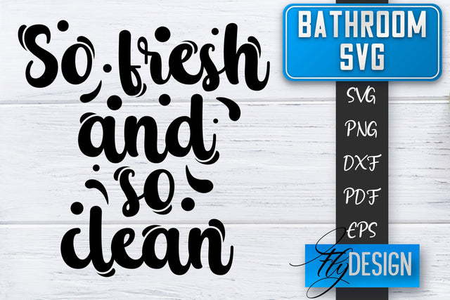 Bathroom SVG | Bathroom Signs | Funny Sayings SVG | Bathroom rules | Cut Files SVG Fly Design 