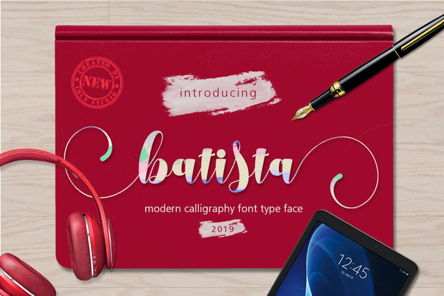 Batista script Font Imunstudio 