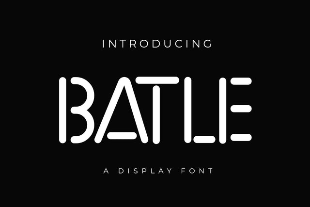 Batle Font LetterdayStudio 