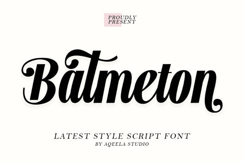 Batmeton Font azkiyaazka026 