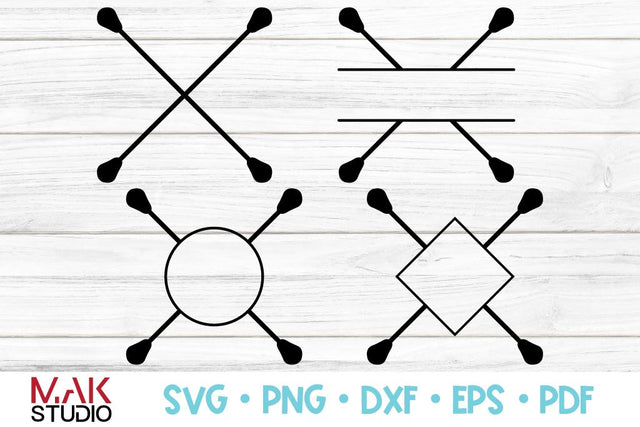 Baton monogram svg, Baton split monogram svg, Baton twirling svg, Gymnastic monogram svg SVG MAKStudion 