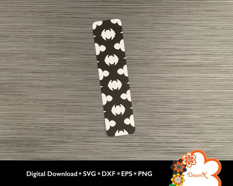 Bats Bookmark SVG | Easy to Cut SVG DawnKDesigns 