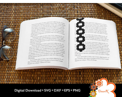 Bats Bookmark SVG | Easy to Cut SVG DawnKDesigns 