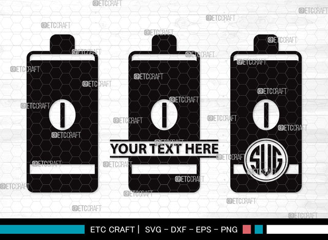 Battery Monogram SVG | Electric Battery Svg | Energy Battery Svg | Battery Size Svg | Battery Clipart SVG ETC Craft 