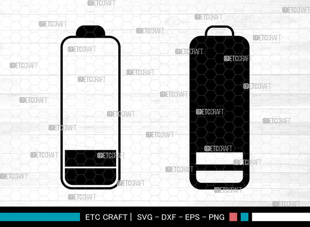 Battery Sign SVG, Low Battery Svg, Batteries Svg, Full Battery Svg, Battery Icon Svg, Battery Sign SVG ETC Craft 