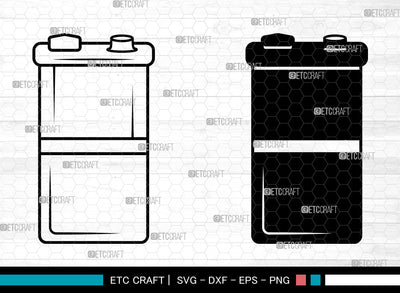 Battery SVG, Electric Battery Svg, Energy Battery Svg, Battery Size Svg, Duracell Battery Svg, Battery SVG ETC Craft 