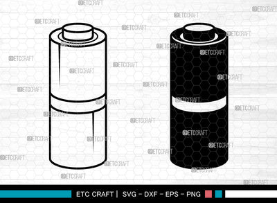 Battery SVG, Electric Battery Svg, Energy Battery Svg, Battery Size Svg, Duracell Battery Svg, Battery SVG ETC Craft 