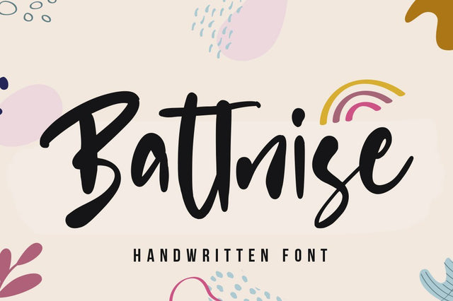 Battnise - Brush Font Font Vultype Co 