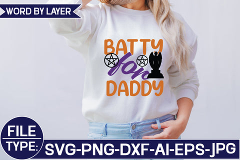 Batty for Daddy SVG Cut File SVG Studio Innate 