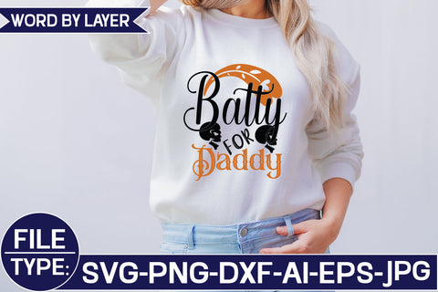 Batty for Daddy SVG Cut File SVG Studio Innate 