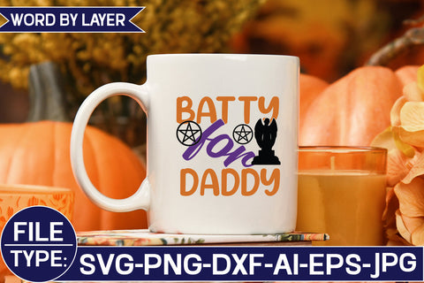 Batty for Daddy SVG Cut File SVG Studio Innate 