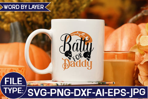 Batty for Daddy SVG Cut File SVG Studio Innate 