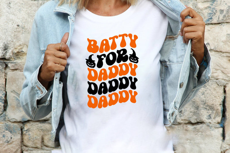 batty for daddy SVG designartist 