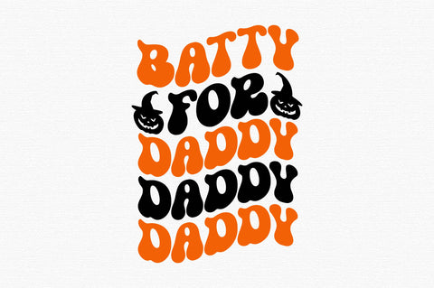 batty for daddy SVG designartist 