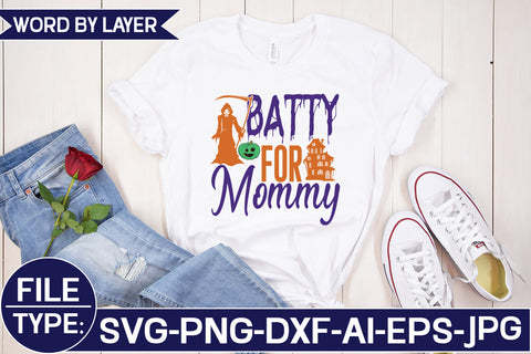 Batty for Mommy SVG Cut File SVG Studio Innate 