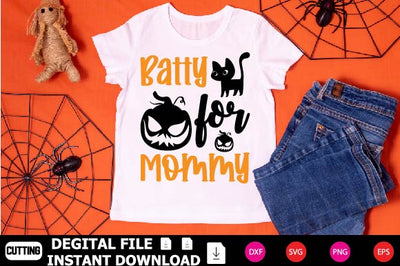 Batty For Mommy SVG Shahin alam 