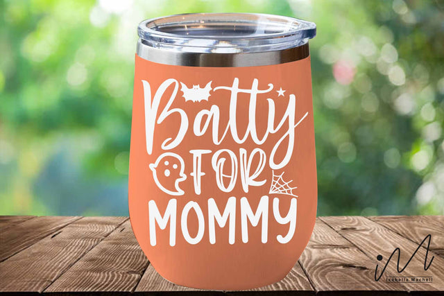 Batty for my mommy svg, Halloween svg, Funny Halloween T-shirt svg, Halloween Day T-shirt, Happy Halloween svg, Batty Svg, Pumpkin svg, Holiday Cricut SVG Isabella Machell 
