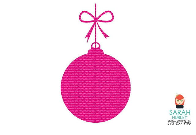 Bauble 2 SVG Sarah Hurley 