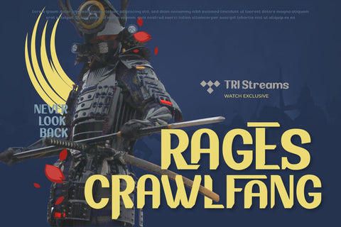 BAXAU | Display Hero Font Font twinletter 