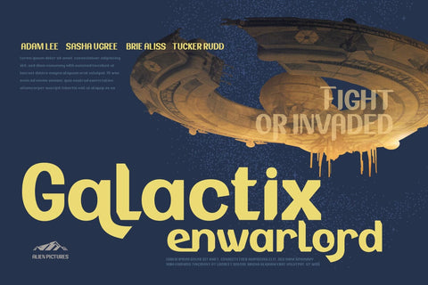 BAXAU | Display Hero Font Font twinletter 